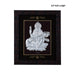 Saraswati Murti Photo Frame - 6 X 7 Inches | 999 Silver Foil Picture Frame/ Wall Picture For Pooja Room - Hindu God Photos & Frames