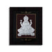 Lakshmi Murti Photo Frame - 6 X 7 Inches | Picture Frame/ 999 Silver Wall Picture For Pooja & Home Decor - Hindu God Photos & Frames