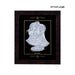 Radha Krishna Murti Photo Frame - 6 X 7 Inches | Picture Frame/ 999 Silver Wall Picture For Pooja & Home Decor - Hindu God Photos & Frames