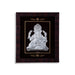 Ganesh Murti Photo Frame - 6 X 7 Inches | 999 Silver Foil Picture Frame/ Wall Picture For Pooja Room - Hindu God Photos & Frames
