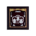 Lakshmi Ganesh Saraswati Murti Photo Frame - 8.5 X 7.5 Inches | 999 Silver Foil Wall Picture Frame For Pooja - Hindu God Photos & Frames