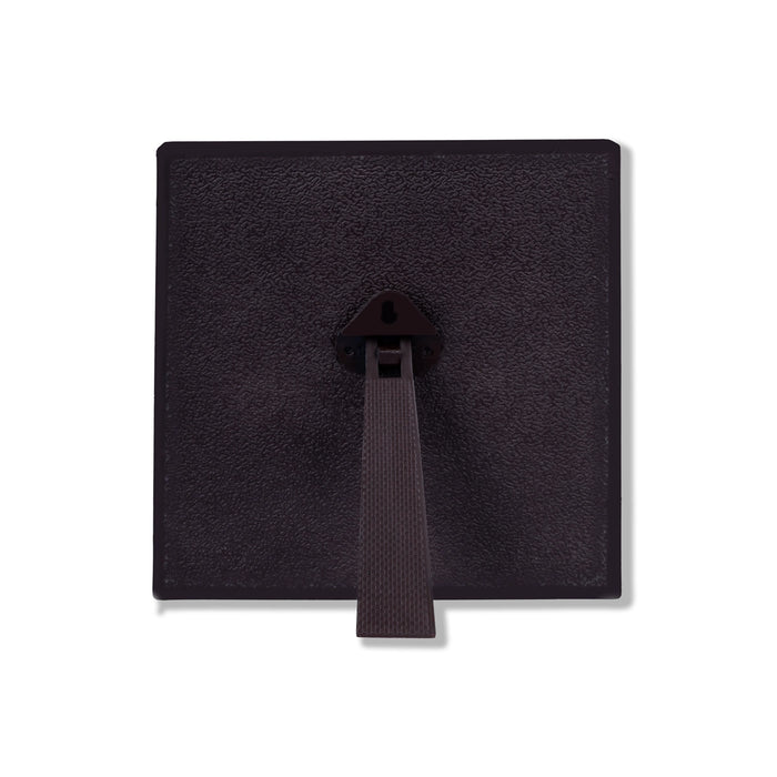 Lakshmi Ganesh Saraswati Murti Photo Frame - 8.5 X 7.5 Inches | 999 Silver Foil Wall Picture Frame For Pooja - Hindu God Photos & Frames