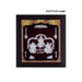 Lakshmi Ganesh Saraswati Murti Photo Frame - 8.5 X 7.5 Inches | 999 Silver Foil Wall Picture Frame For Pooja - Hindu God Photos & Frames