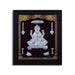 Lakshmi Murti Photo Frame- 8.5 X 7.5 Inches | Picture Frame/ 999 Silver Wall Picture For Pooja & Home Decor - Hindu God Photos & Frames