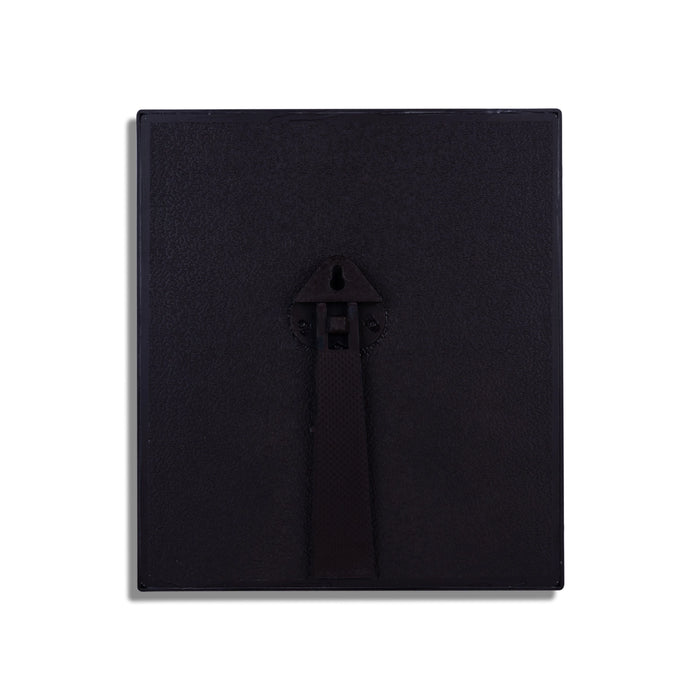 Lakshmi Murti Photo Frame- 8.5 X 7.5 Inches | Picture Frame/ 999 Silver Wall Picture For Pooja & Home Decor - Hindu God Photos & Frames