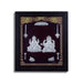 Lakshmi Ganesh Murti Photo Frame - 8.5 X 7.5 Inches | Picture Frame/ 999 Silver Wall Picture For Home Decor - Hindu God Photos & Frames
