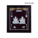 Lakshmi Ganesh Murti Photo Frame - 8.5 X 7.5 Inches | Picture Frame/ 999 Silver Wall Picture For Home Decor - Hindu God Photos & Frames