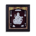 Saraswati Murti Photo Frame - 8.5 X 7.5 Inches | Picture Frame/ 999 Silver Wall Picture For Pooja & Home Decor - Hindu God Photos & Frames