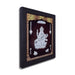 Saraswati Murti Photo Frame - 8.5 X 7.5 Inches | Picture Frame/ 999 Silver Wall Picture For Pooja & Home Decor - Hindu God Photos & Frames