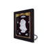 Radha Krishna Murti Photo Frame - 8.5 X 7.5 Inches | 999 Silver Foil & Led Wall Picture Frame For Pooja Room - Hindu God Photos & Frames