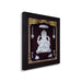 Ganesh Murti Photo Frame - 8.5 x 7.5 Inches | 999 Silver Foil Wall Picture Frame/ Led Wall Decor For Puja Room - Hindu God Photos & Frames