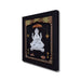 Lakshmi Murti Photo Frame - 8.5 X 7.5 Inches | Picture Frame/ 999 Silver Wall Picture For Pooja & Home Decor - Hindu God Photos & Frames