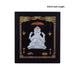 Ganesh Murti Photo Frame - 8.5 X 7.5 Inches | Picture Frame/ 999 Silver Wall Picture For Pooja & Home Decor - Hindu God Photos & Frames
