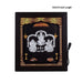 Lakshmi Ganesh Saraswati Murti Photo Frame- 8.5 x 7.5 Inches | 999 Silver Foil&Led Wall Picture Frame For Pooja - Hindu God Photos & Frames