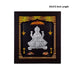 Lakshmi Murti Photo Frame - 8.5 x 7.5 Inches | 999 Silver Foil Led Wall Decor/ Wall Picture Frame For Puja Room - Hindu God Photos & Frames