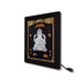 Ganesh Murti Photo Frame - 8.5 x 7.5 Inches | 999 Silver Foil Led Wall Decor/ Wall Picture Frame For Puja Room - Hindu God Photos & Frames