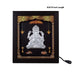Ganesh Murti Photo Frame - 8.5 x 7.5 Inches | 999 Silver Foil Led Wall Decor/ Wall Picture Frame For Puja Room - Hindu God Photos & Frames