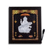 Saraswati Murti Photo Frame- 8.5 x 7.5 Inches | 999 Silver Foil Led Wall Decor/Wall Picture Frame For Puja Room - Hindu God Photos & Frames