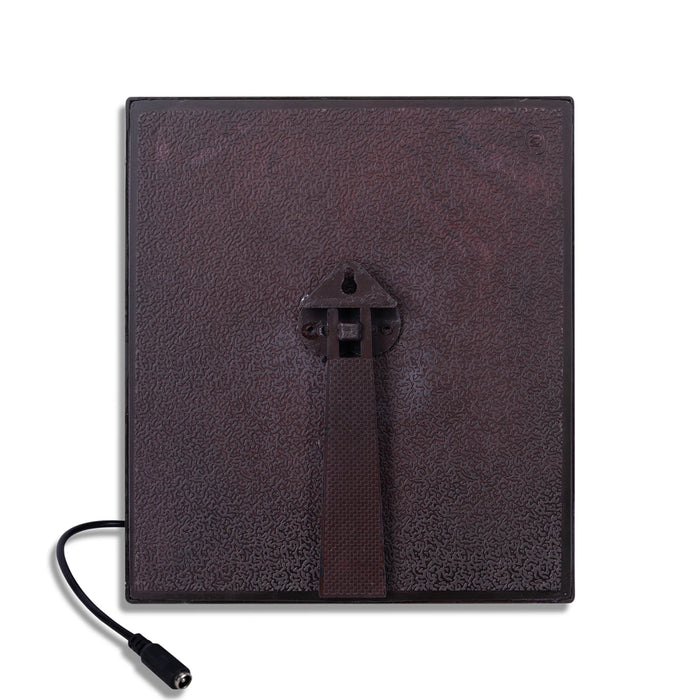 Balaji Murti Photo Frame - 8.5 x 7.5 Inches | 999 Silver Foil Led Wall Decor/ Wall Picture Frame For Puja Room - Hindu God Photos & Frames