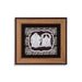 Perumal Thayar Photo Frame - 9 x 10 Inches | 999 Silver Foil Wall Picture Frame/ Wall Decor For Puja Room - Hindu God Photos & Frames