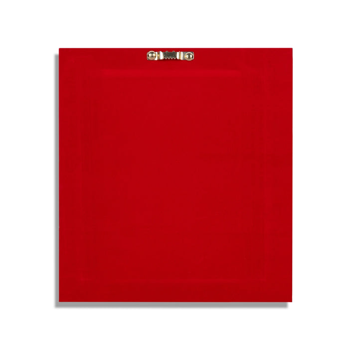 Radha Krishna Murti Photo Frame - 9 x 10 Inches | 999 Silver Foil Wall Picture Frame/ Wall Decor For Puja Room - Hindu God Photos & Frames