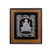 Lakshmi Murti Photo Frame - 9 x 10 Inches | 999 Silver Foil Wall Picture Frame/ Wall Decor For Puja Room - Hindu God Photos & Frames