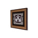 Lakshmi Ganesh Saraswati Murti Photo Frame- 9 x 10 Inches | 999 Silver Foil Picture Frame/Wall Decor For Pooja - Hindu God Photos & Frames