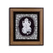 Ganesh Murti Photo Frame - 12 x 11 Inches | 999 Silver Foil Wall Decor/ Wall Picture Frame For Puja Room - Hindu God Photos & Frames