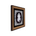 Ganesh Murti Photo Frame - 12 x 11 Inches | 999 Silver Foil Wall Decor/ Wall Picture Frame For Puja Room - Hindu God Photos & Frames