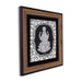 Lakshmi Murti Photo Frame - 12 x 11 Inches | 999 Silver Foil Wall Picture Frame/ Wall Decor For Puja Room - Hindu God Photos & Frames