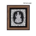 Lakshmi Murti Photo Frame - 12 x 11 Inches | 999 Silver Foil Wall Picture Frame/ Wall Decor For Puja Room - Hindu God Photos & Frames