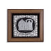 Perumal Thayar Photo Frame - 12 x 11 Inches | 999 Silver Foil Wall Picture Frame/ Wall Decor For Puja Room - Hindu God Photos & Frames
