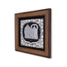 Perumal Thayar Photo Frame - 12 x 11 Inches | 999 Silver Foil Wall Picture Frame/ Wall Decor For Puja Room - Hindu God Photos & Frames