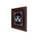 Lakshmi Ganesh Saraswati Murti Photo Frame- 11 x 10 Inches | 999 Silver Foil Picture Frame/Wall Decor For Pooja - Hindu God Photos & Frames