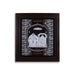 Perumal Thayar Photo Frame- 14 X 12 Inches | 999 Silver Foil Picture Frame/ Wall Picture For Pooja Room - Hindu God Photos & Frames