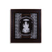 Lakshmi Murti Photo Frame - 14 X 12 Inches | 999 Silver Foil Picture Frame/ Wall Picture For Pooja Room - Hindu God Photos & Frames