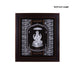 Lakshmi Murti Photo Frame - 14 X 12 Inches | 999 Silver Foil Picture Frame/ Wall Picture For Pooja Room - Hindu God Photos & Frames