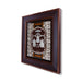 Lakshmi Ganesh Saraswati Murti Photo Frame- 14 X 12 Inches | 999 Silver Foil Picture Frame For Pooja - Hindu God Photos & Frames