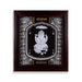 Ganesh Murti Photo Frame - 14 X 12 Inches | 999 Silver Foil Picture Frame/ Wall Picture For Pooja Room - Hindu God Photos & Frames