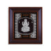 Lakshmi Murti Photo Frame - 16.5 X 14.5 Inches | 999 Silver Foil Picture Frame/ Wall Picture For Pooja - Hindu God Photos & Frames