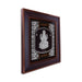 Lakshmi Murti Photo Frame - 16.5 X 14.5 Inches | 999 Silver Foil Picture Frame/ Wall Picture For Pooja - Hindu God Photos & Frames