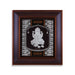 Ganesh Murti Photo Frame - 16.5 X 14.5 Inches | 999 Silver Foil Picture Frame/ Wall Picture For Pooja - Hindu God Photos & Frames