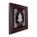 Ganesh Murti Photo Frame - 16.5 X 14.5 Inches | 999 Silver Foil Picture Frame/ Wall Picture For Pooja - Hindu God Photos & Frames