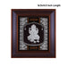 Ganesh Murti Photo Frame - 16.5 X 14.5 Inches | 999 Silver Foil Picture Frame/ Wall Picture For Pooja - Hindu God Photos & Frames