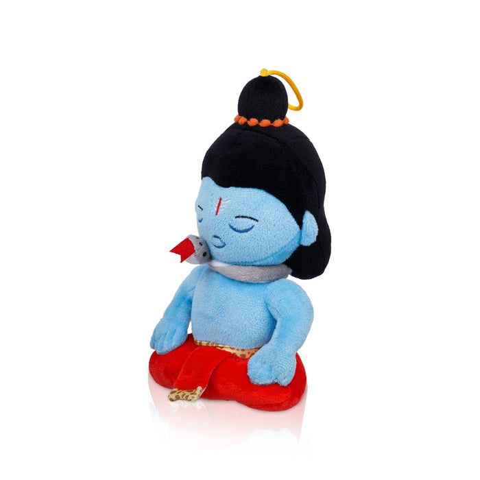 Baby Shiva Murti Singing Toy - 7 X 4.5 inches | Soft Musical Toy/ Mantra Chanting Toy For Kids And Gifting