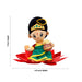 Baby Lakshmi Murti Singing Toy - 7 X 9.5 inches | Soft Musical Toy/ Mantra Chanting Toy For Kids And Gifting - Traditional Games & Toys