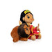 Baby Durga Murti Singing Toy With Lion- 11 X 9.5 inches | Soft Musical Toy/Mantra Chanting Toy For Kids& Gifting - Traditional Games & Toys
