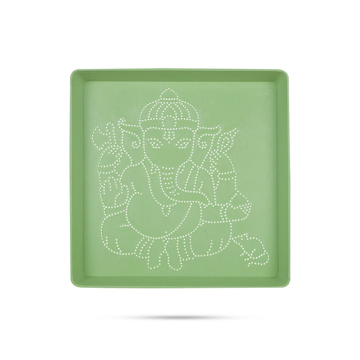 Rangoli Stencil - 6 x 6 Inches | Kolam Stencil / Rangoli Design Stencil / Muggulu Stencil for Home Decor - Kolam & Rangoli
