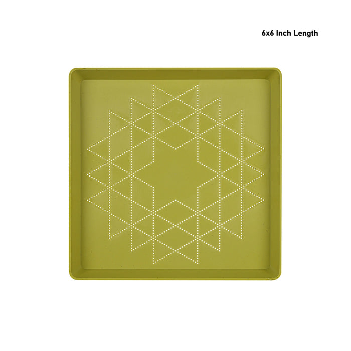 Rangoli Stencil - 6 x 6 Inches | Kolam Stencil / Rangoli Design Stencil / Muggulu Stencil for Home Decor - Kolam & Rangoli