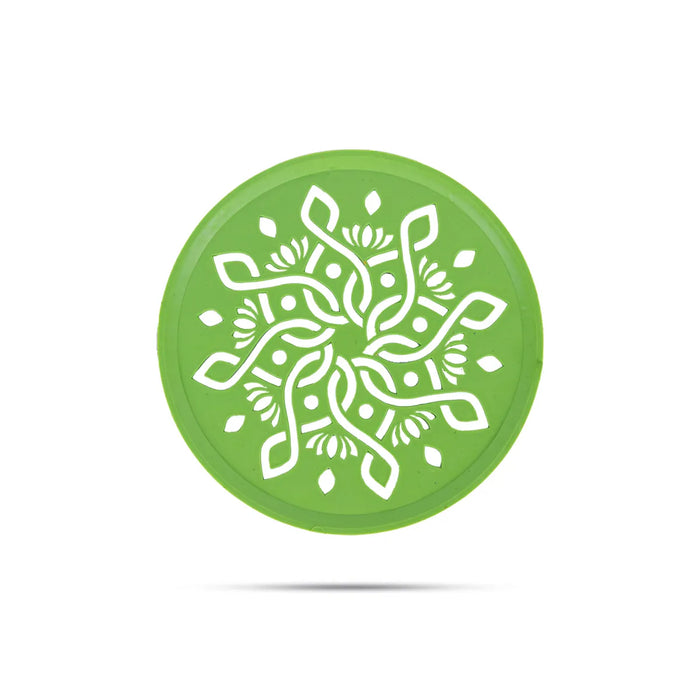 Rangoli Stencil – 6 Inches | 6 Pcs / Dotted Design Rangoli Jali / Kolam Maker For Home Decoration